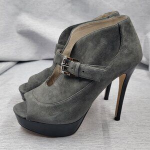 Michael Kors Peak A Boo Suede Stiletto